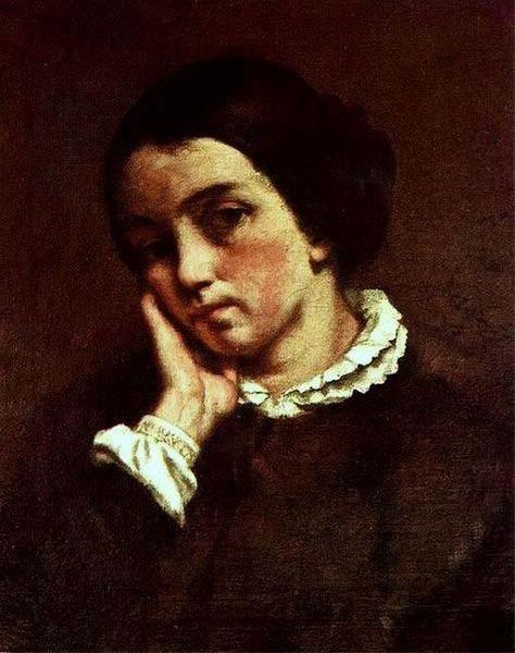 Gustave Courbet Zelie Courbet